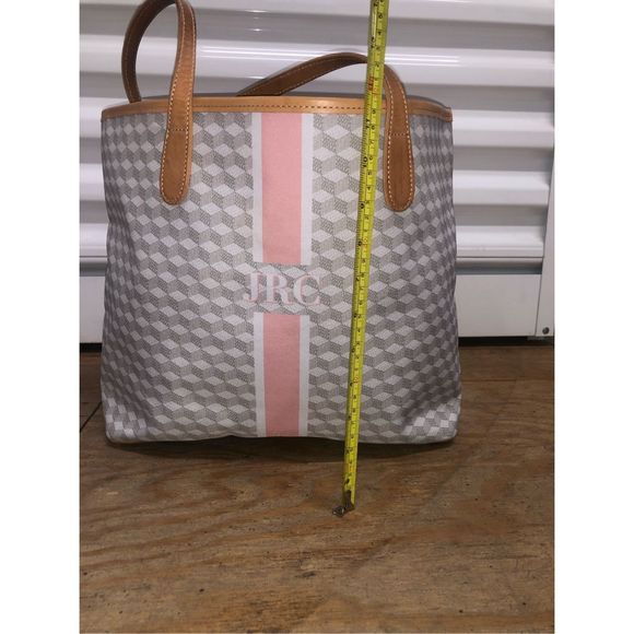 Barrington St. Anne Personalized Zippered Tote Bag- (JRC), MSRP $220 - Picture 9 of 11